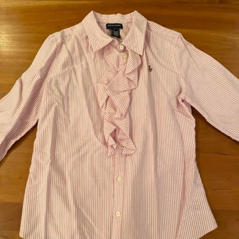 Ralph Lauren Ruffled Blouse